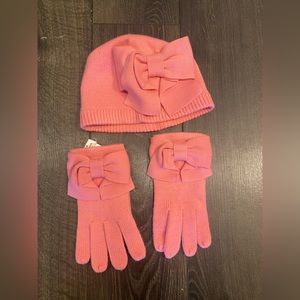 Kate Spade ♠️ Hat & Gloves Set
